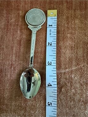 New Georgia Souvenir Silver Tone Collectible Spoon US Mint